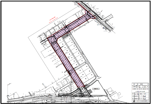 道路計画図